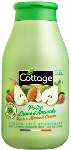 Gel de dus Pere si Migdale, 250ml, Cottage