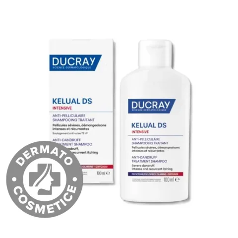 Sampon tratament anti-matreata severa si anti-mancarimi Kelual DS Intensive, 100ml, Ducray