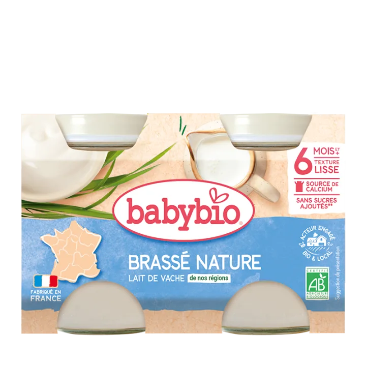 Crema de iaurt, 2 x 130g, BabyBio