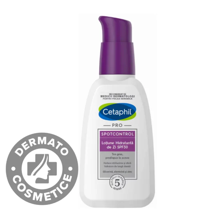 Lotiune hidratanta cu SPF30 Pro SpotControl, 118 ml, Cetaphil