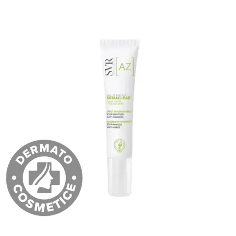 Gel anti-imperfectiuni Flash 4H Sebiaclear, 15ml, SVR