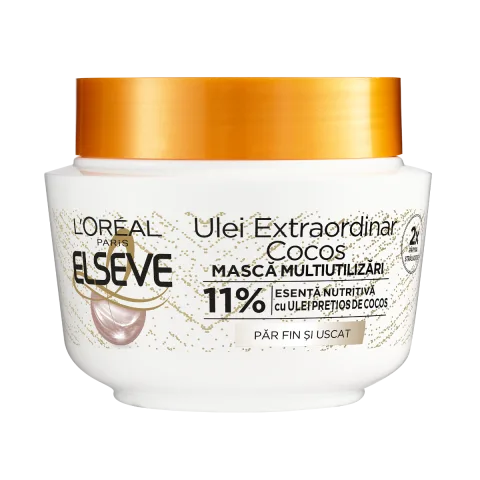 Masca de par Ulei Extraordinar Cocos, 300ml, Elseve