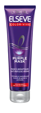 Masca de par Color Vive Purple, 150ml, Elseve