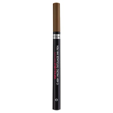 Creion de sprancene cu efect de micropigmentare Infaillible 48H 5 Light Brunette, 6g, L'Oreal Paris