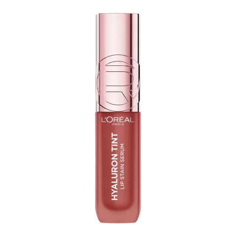Luciu de buze hidratant Hyaluron Tint Lip Stain Serum Nr. 640 Tea Time Medium, 5ml, L'oreal Paris