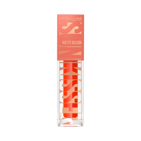 Fard de obraz cu textura lichida Sunkisser 35 Spritzy Orange, 4.7ml, Maybelline