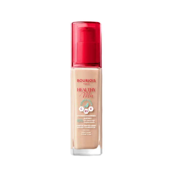 Fond de ten Healthy Mix 505 Light Ivory, 30ml, Bourjois