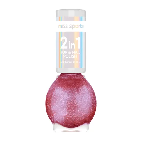Lac de unghii Glitter Coat90, 7ml, Miss Sporty