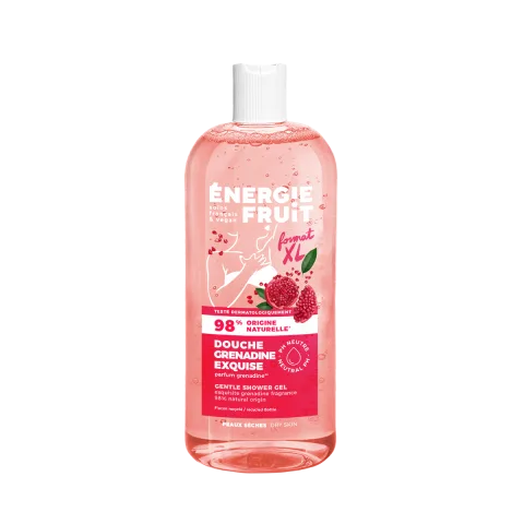 Gel de dus revitalizant cu Grenadina, 500ml, Energie Fruit
