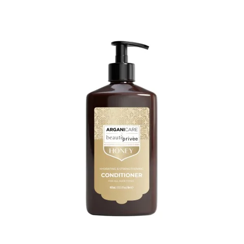 Balsam hidratant si fortifiant cu ulei de argan & miere Beaute privee, 400ml, Arganicare