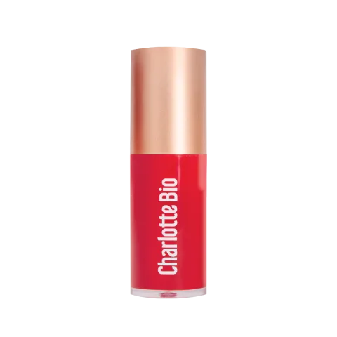 Ulei de buze bio Crush Red, 6.5ml, Charlotte Bio