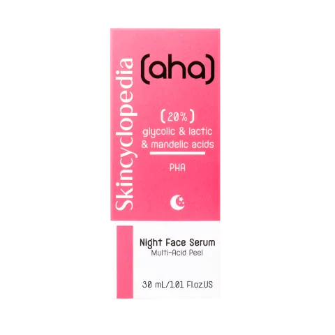 Ser facial exfoliant cu 20% AHA + PHA, 30ml, Skincyclopedia