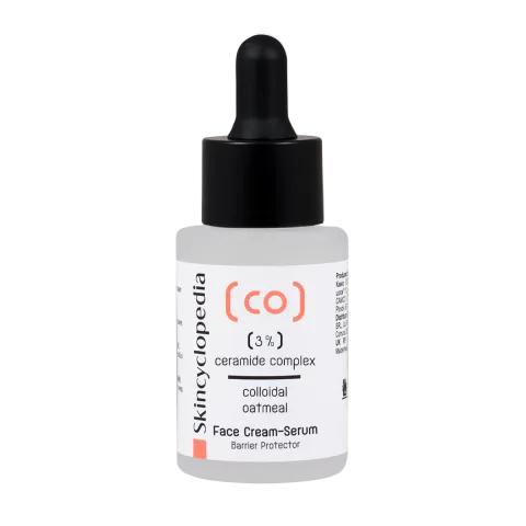 Ser facial cu 3% complex ceramide si ovaz coloidal, 30ml, Skincyclopedia