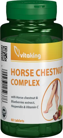 Diosmina cu extract de castan salbatic, 60 comprimate, Vitaking