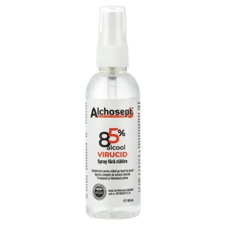 Spray fara clatire Alchosept, 100ml, Klintensiv