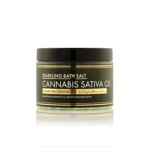 Sare de baie cu extract de ulei de cannabis sativa Luxury SPA Dermoactive, 600g, Lotus Cosmetics