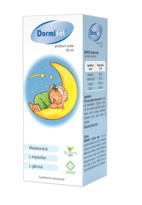 Dormisol picaturi orale, 30ml, Dr. Phyto