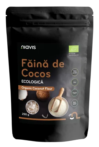 Faina de cocos ecologica, 250g, Niavis