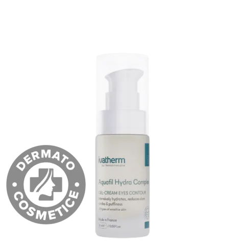 Gel-crema contur ochi Aquafil Hydra Complex, 15ml, Ivatherm