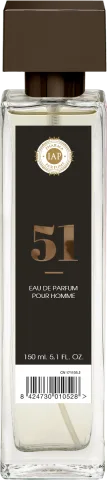 Apa de parfum pentru barbati Nr. 51, 150ml, IAP Pharma