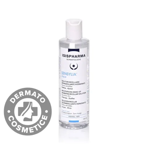 Solutie micelara demachianta hidratanta Sensylia Aqua, 250ml, Isis Pharma