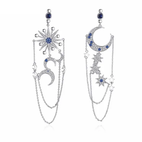 Cercei albastri Midnight