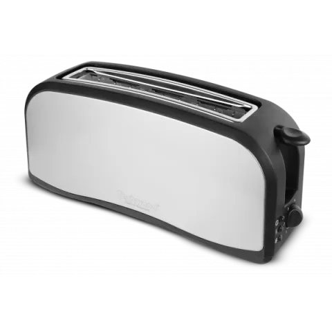 Prejitor de paine Techwood TGPI-1016, o fanta lunga, 1000W, decongelare, reincalzire, selector rumenire