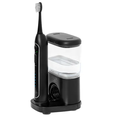 Irigator oral si periuta 2 in 1 Adler AD2180b, 100PSI, 1700ppm, 500ml, cutie calatorie