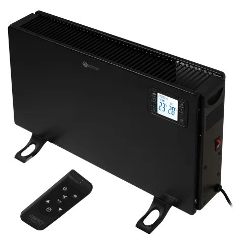 Convector electric Camry CR7739b, 2000W, 3 trepte temperatura, termostat, timer