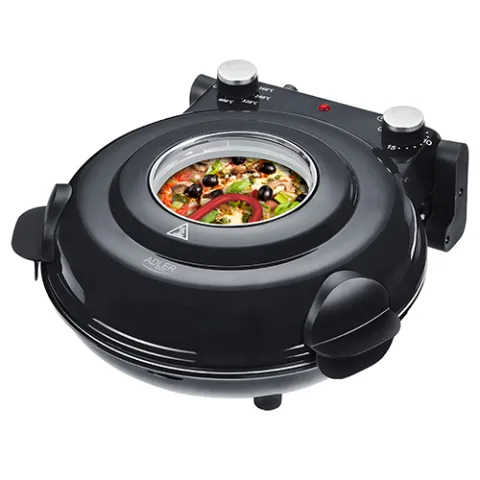 Aparat pentru pizza Adler AD6314, diametru 31.5cm, 1200W