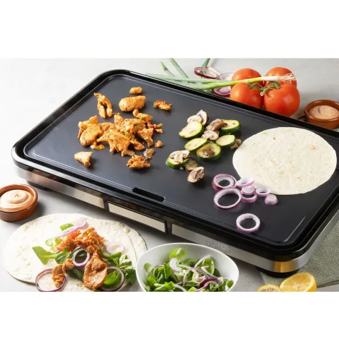 Resigilat!Gratar electric Grill XXL Domo DO9263G, 55 cm, 2200 W
