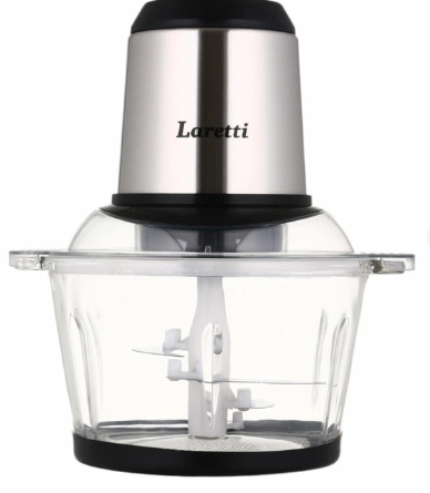 Tocator electric Laretti LR-FP5005, 250W, 2L, 4 lame inox, 2 viteze