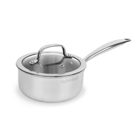 Cratita Techwood TAL-16CA, inox, 16cm, fara PFOA, inductie