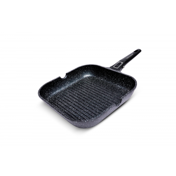 Tigaie gratar Techwood TP-28G, 28cm, toate tipurile de caldura, inclusiv inductie