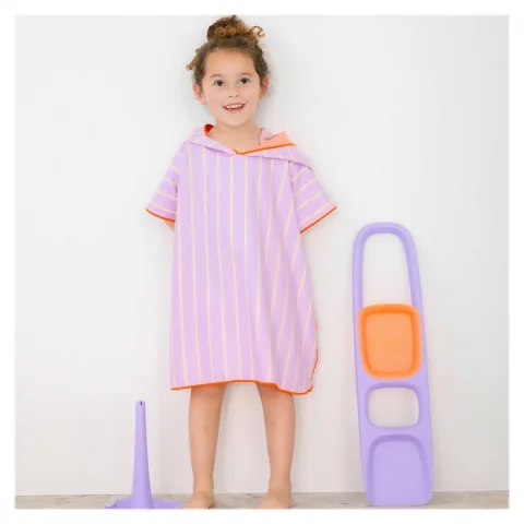 Poncho de plaja Mov