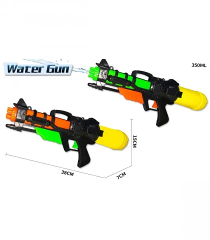 Pistol de apa 38 cm cu rezervor 350 ml