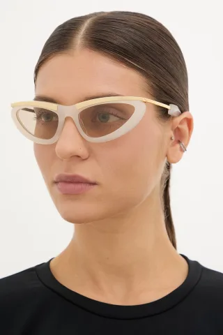 Bottega Veneta ochelari de soare cat eye pentru femei