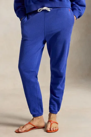 Polo Ralph Lauren pantaloni de trening pentru femei, cu bumbac