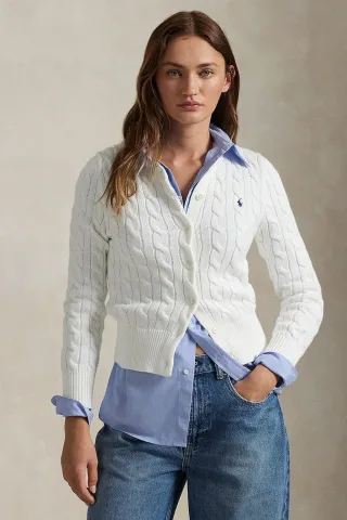 Polo Ralph Lauren cardigan femei din bumbac