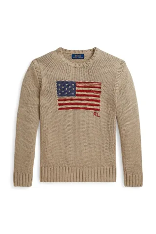 Polo Ralph Lauren pulover pentru copii din bumbac