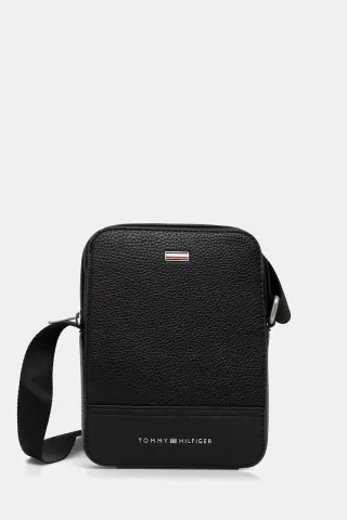 Tommy Hilfiger geantă mică pentru bărbați, cu imitație de piele