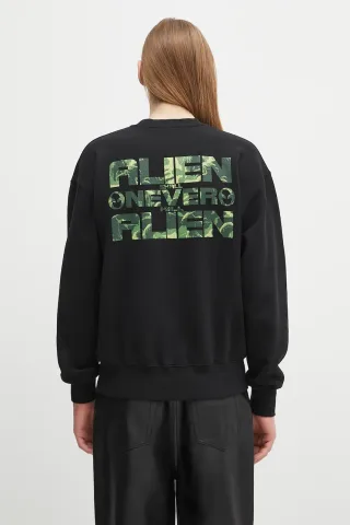 No Problemo hanorac de bumbac Alien Shall Not Sweatshirt