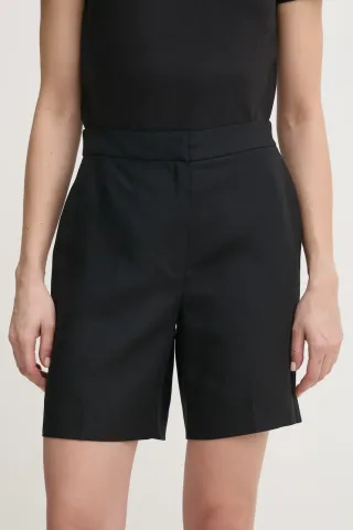 Calvin Klein pantaloni scurți din amestec de in
