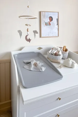 Cam Cam Copenhagen masă de schimbat pentru bebeluși Classic Grey