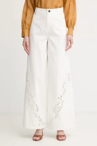 Twinset blugi wide leg pentru femei