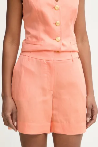 Marciano by Guess pantaloni scurți eleganți pentru femei, cu amestec de in JANE