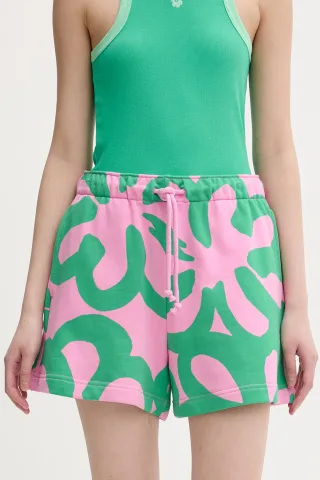 Marimekko pantaloni scurți de trening pentru femei, din bumbac