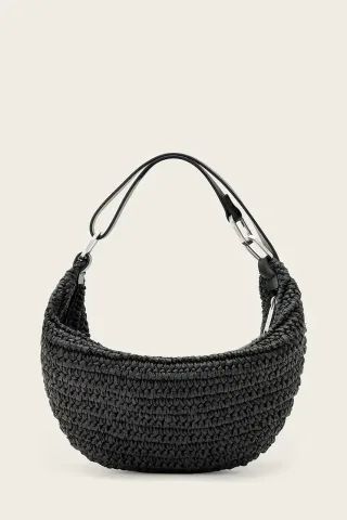 AllSaints geantă pentru femei împletită LUNA